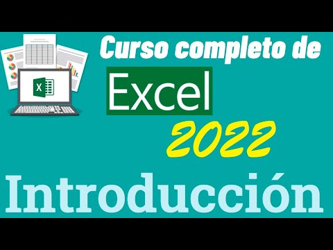 Curso completo de Microsoft Excel desde cero a avanzado versión 2022