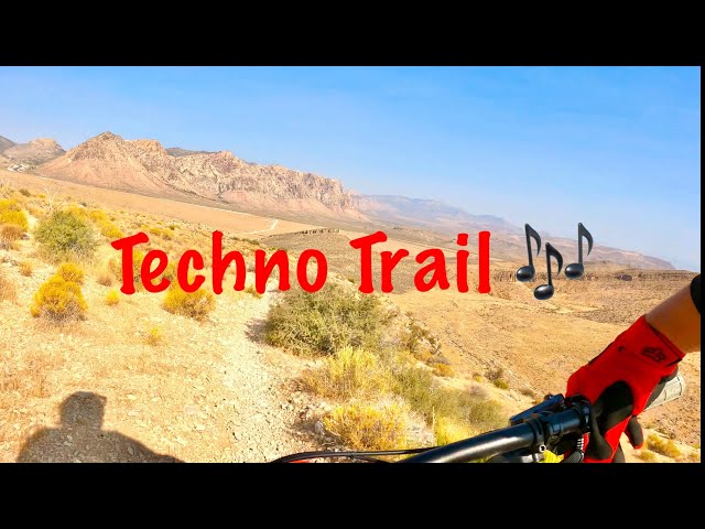 Techno Trail - Las Vegas Late Night Trail System - Trek Fuel EX - Gopro Hero 9 Black - Garmin Virb