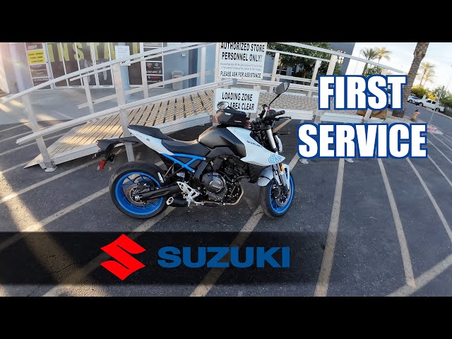First Service - Suzuki GSX-8S