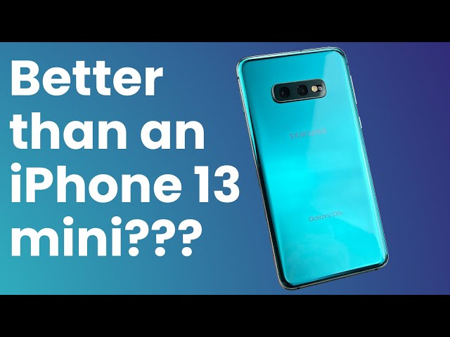 Most Compact Android Phone? - Samsung Galaxy S10e - Worth it in 2022? (Real World Review)