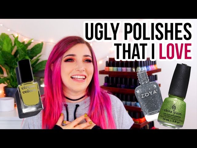 My Favorite UGLY Nail Polishes || KELLI MARISSA