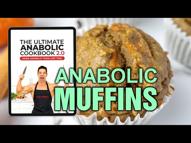 2.0 Recipe || ANABOLIC PROTEIN MUFFINS - Apple/Carrot & Blueberry