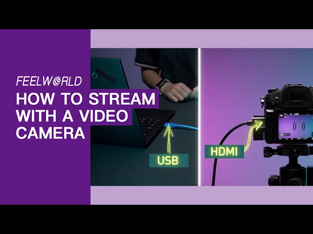 How to Connect A Camera to your Computer for Live Streaming