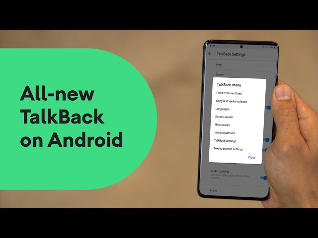 Android and Samsung revamp TalkBack