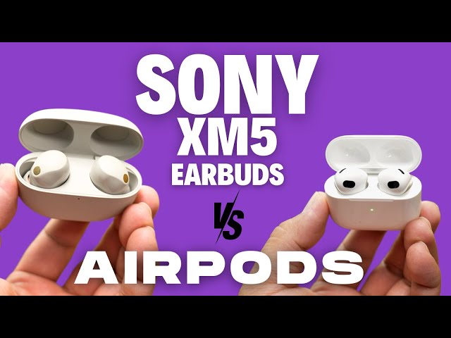 Sony XM5 Earbuds vs Airpods - Which Mic is Best?