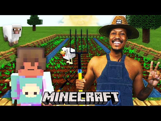 Becoming BIG BOY FARMERS in Minecraft (some slight Hixen betrayal.. sorry bru...) | EEZYCRAFT #3