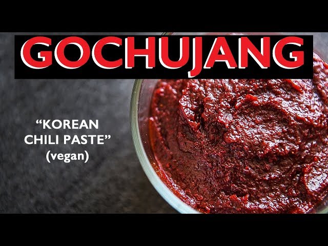 Korean Chili Paste ***EASY 5 MIN RECIPE*** How to make Gochujang (고추장)