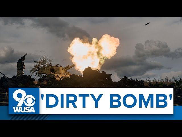 Russia claims that Ukraine plans to drop radioactive 'Dirty Bomb' on its own people