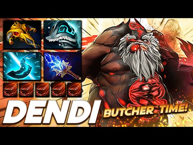 Dendi Pudge Butcher Time! - Dota 2 Pro Gameplay [Watch & Learn]