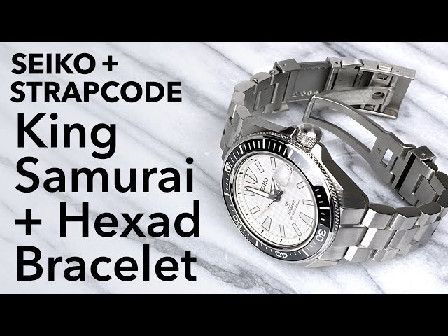 King Samurai + Strapcode Hexad Bracelet Review! A bracelet worthy of a King