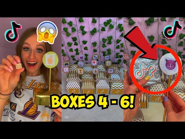 [ASMR] OPENING GOLDEN TIKTOK MYSTERY BOXES!!😱✨(Boxes 4-6!)🤭TikTok Compilation | Rhia Official♡