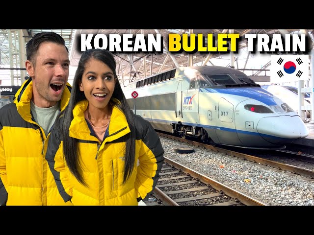 What is Bullet Train Travel REALLY like in South Korea? 대한민국 🇰🇷