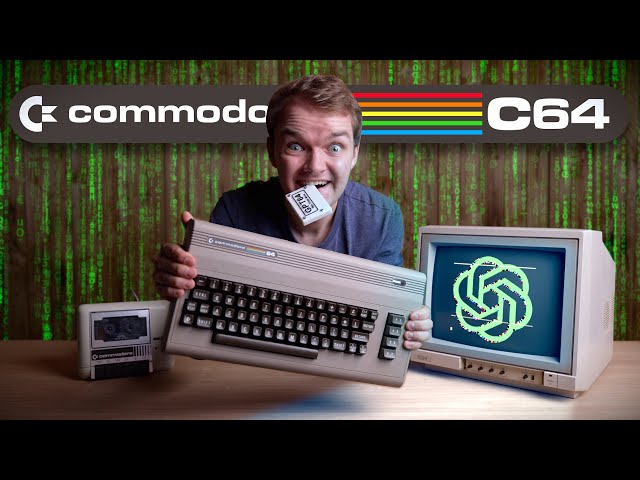 ChatGPT auf einem Commodore C64 aus 1980! - So GEHTS wirklich!