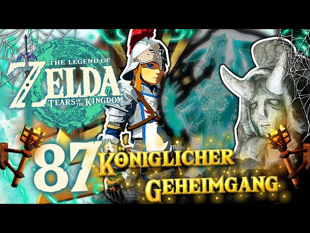 THE LEGEND OF ZELDA TEARS OF THE KINGDOM ☁️ #87: Königlicher Geheimgang & Dämonen-Statue