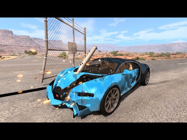 Satisfying Car Crashes Compilation #4 Beamng Drive (Car Shredding Experiment)