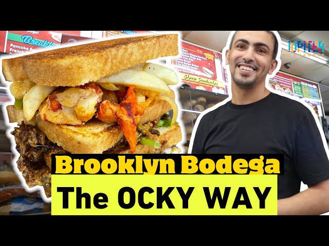 Lobster Chopped Cheese the OCKY WAY! General Ock on goin viral & makin sure you cant forget the bev!