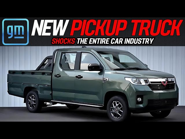 GM’s NEW $8000 Pickup Truck SHOCKS All of the EV Car Industry!