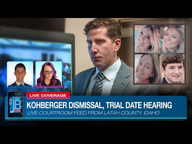 IDAHO V. KOHBERGER: Live Courtroom Feed, Hearing Coverage via Judge John Judge Channel | #HeyJB Live