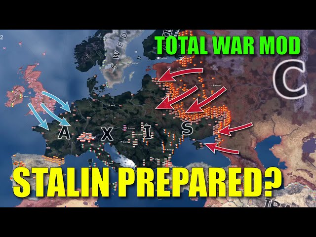 What if Stalin was prepared? - WWII Hoi4 Timelapse