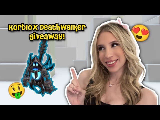 [🔴LIVE] Korblox DEATHWALKER Givewaway || Playing ROBLOX W/ YOU