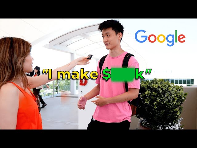 I asked Google employees how much MONEY they make & how to get HIRED