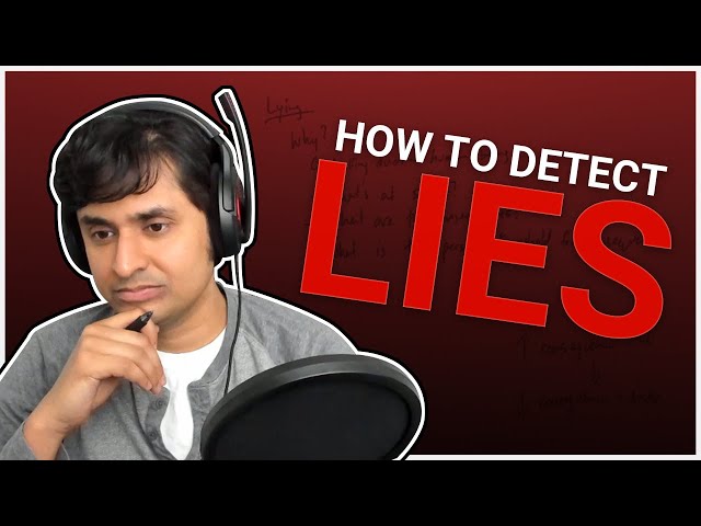 How to Detect Lies | Dr. K Lecture