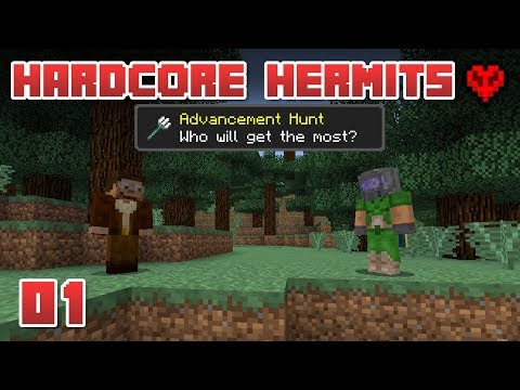 HARDCORE HERMITS S1 | Minecraft Advancement Challenge | Hermitcraft | 2018