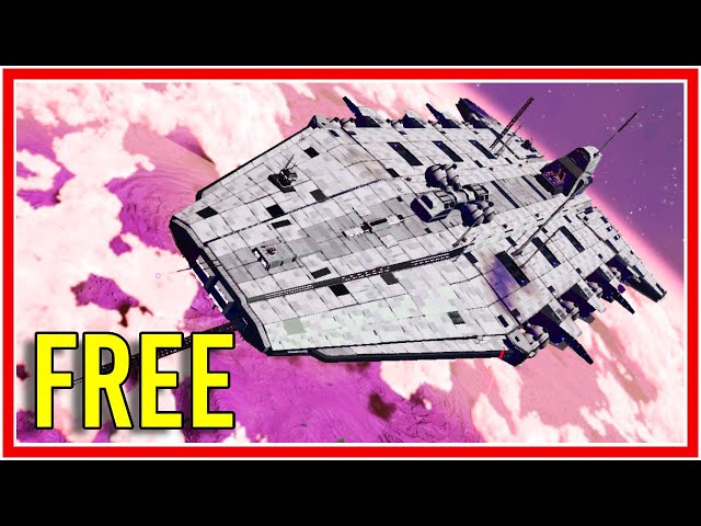How I got my Free Imperial Class Capital Freighter No Man's Sky Waypoint Gameplay ep 8