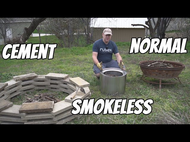 Comparing fire pit styles - cement vs smokeless vs standard - Which is best for you?