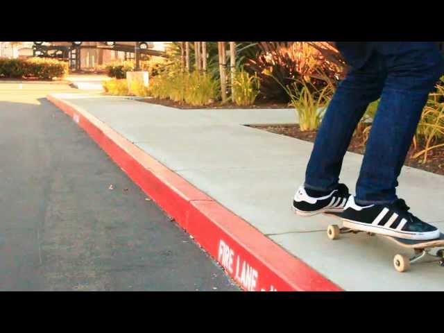 HOW TO OLLIE UP A CURB THE EASIEST WAY TUTORIAL