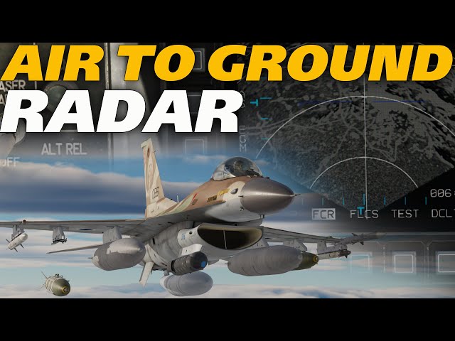 DCS F-16C Viper Air to Ground RADAR BEST USE CASE!