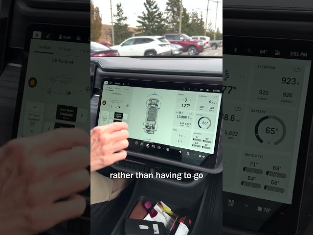 Rivian's New Over-the-Air Update! #shorts