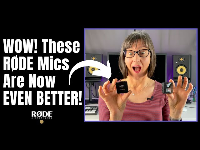 New! RØDE Wireless GO II Mics Now Have a Mobile App AND RØDE Connect!