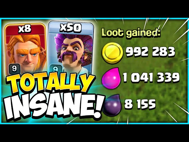 OP! Party Wizards and Super Giant Farming TH12 (Clash of Clans)