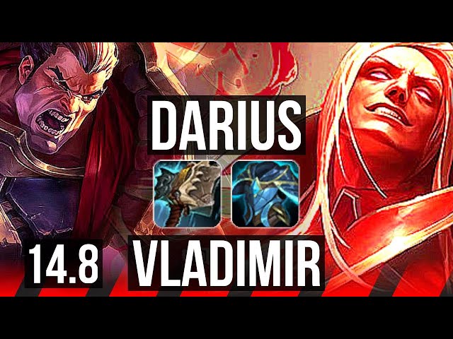 DARIUS vs VLADIMIR (TOP) | 65% winrate, 6 solo kills, Legendary, 13/2/0 | BR Master | 14.8