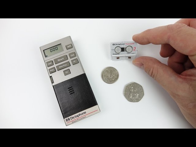 The Picocassette - Smallest Analogue Cassette Tape ever made