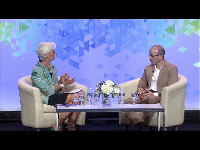 Yuval Noah Harari In Conversation with Christine Lagarde