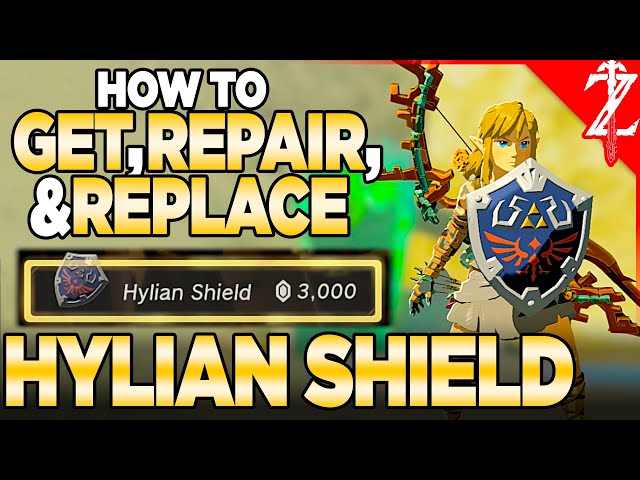 How to Get, Repair, & Rebuy the Hylian Shield in Tears of the Kingdom