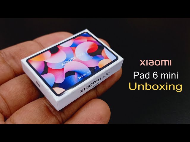 Xiaomi pad 6 miniature unboxing |  part 3 | minibox