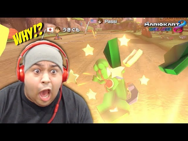 I THOUGHT GOING ONLINE WAS A GOOD IDEA... WELL.. X_X [MARIO KART 8 DELUXE ] [ONLINE]