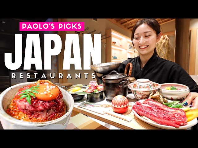 Paolo’s Picks - Insane Wagyu Meal, Luxury Yukke Bowl & Matcha Tasting in Kyoto