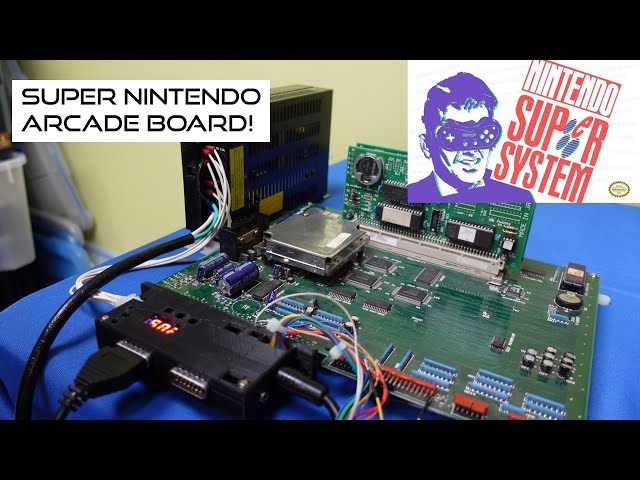 Nintendo Super System SNES Arcade - LIRetro Pickups!
