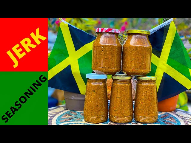 HOW TO MAKE JAMAICAN JERK SEASONING/MARINADE ISLAND STYLE KITCHEN