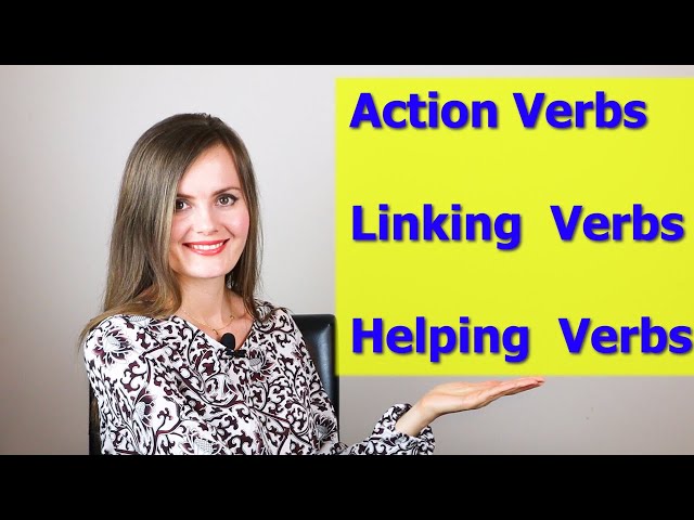 ACTION VERBS, HELPING VERBS, LINKING VERBS. 3 Types of Verbs. Grammar. Parts of Speech.