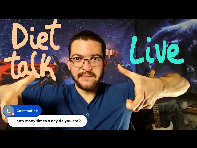 Talking about diet.