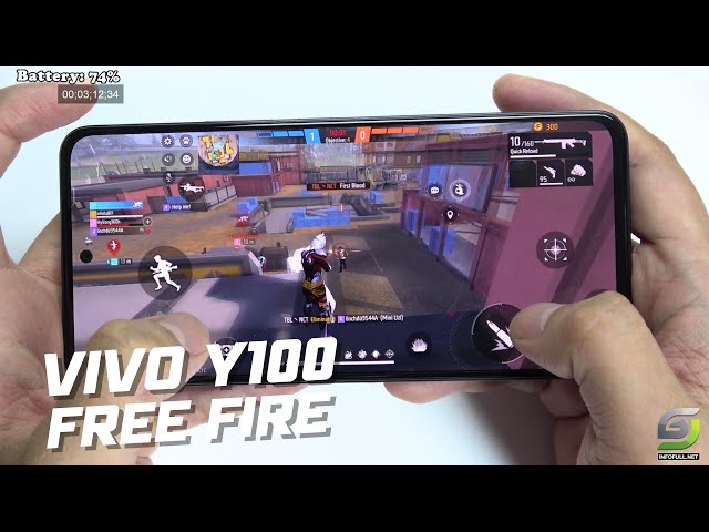 Vivo Y100 test game Free Fire | Snapdragon 685