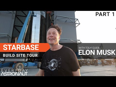 [SUMMER 2021] Starbase Tour with Elon Musk [PART 1]