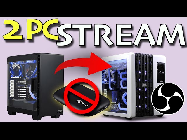2PC Stream Setup NO Cap Card NO NDI!!! FREE