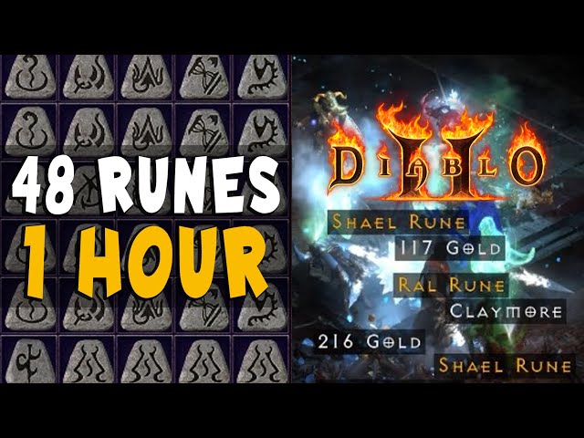 Fast Rune Farming Guide for Low to High Runes in Diablo 2 Resurrected / D2R
