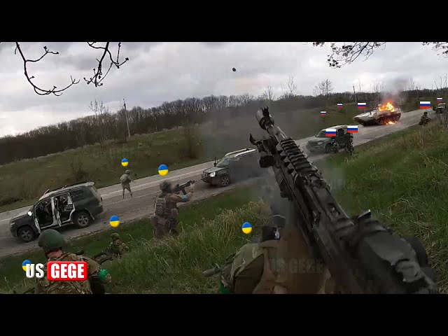 HORRIBLE!! Ukraine forces destroy 455 convoy of Russian Wagner mercenaries near Bakhmut